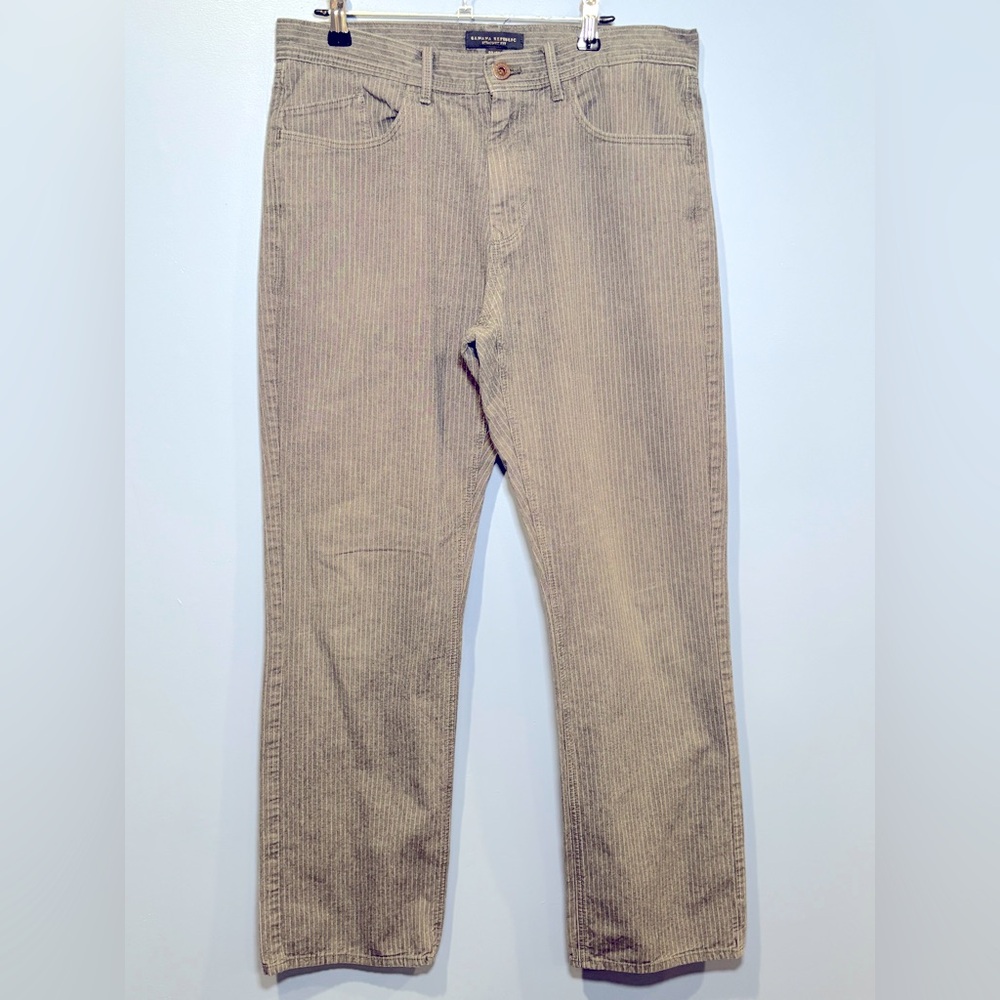 Banana Republic Dress Pants Men's 32x32 Dark Gray Straight Leg